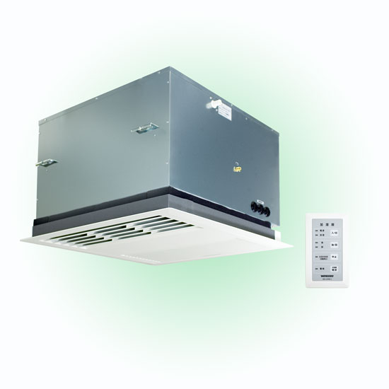 【学校への導入事例】天埋カセット型気化式加湿器『てんまい加湿器』