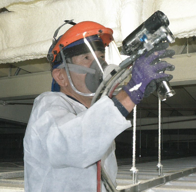 【業務スタート】建物用ウレタン断熱 吹付け工事