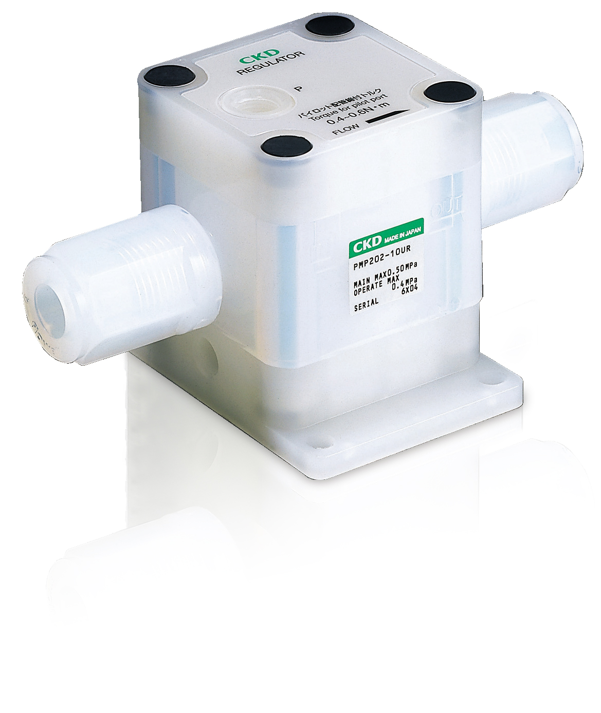 CKD レギュレータ 白色シリーズ R6100-25-W-P4-A20W : CKD フィルタレギュレータ 白色シリーズ W1000-6-W