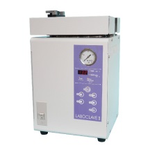 短時間で連続滅菌　理化学用小型高圧蒸気滅菌器 「ラボクレーブ」