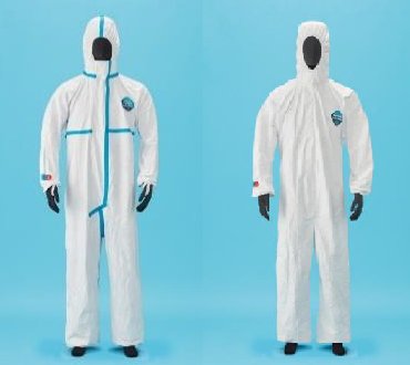 防護服『デュポンタイベックソフトウェア』