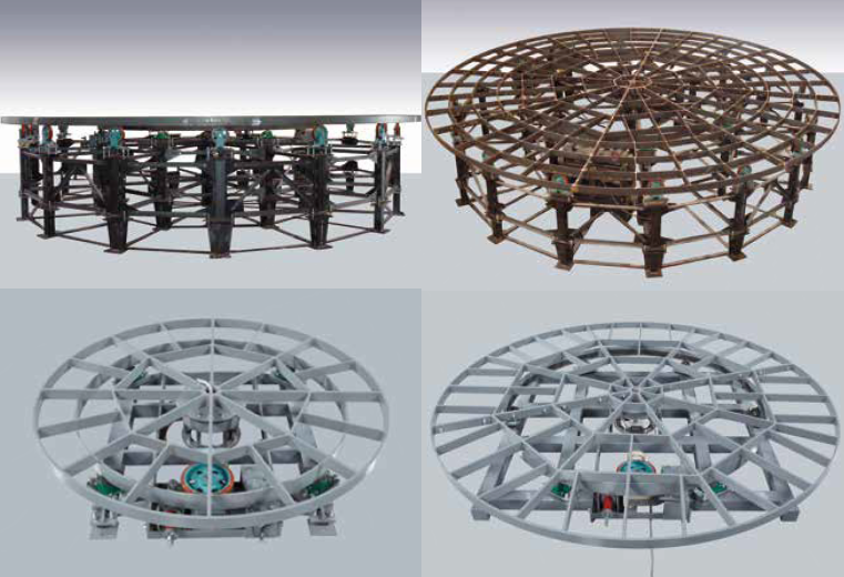 『レンタル用ターンテーブル』多様な設置条件や演出意図に。