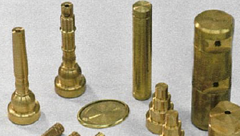 銅合金の切削加工サービス