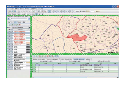 山林管理GISシステム『山守くん Lite』