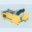 Label peeling machine