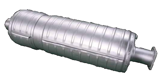 三菱ふそう　ワイヤーメッシュDPFマフラー