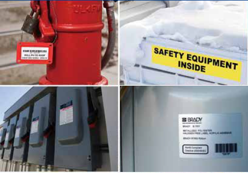 耐候性ラベル　野外・耐紫外線