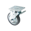 Medium load rubber caster (29 series 4”)