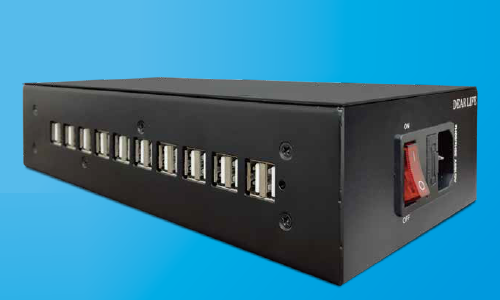 非常用電源 20ポート セルフパワーUSBHUB 200W LB-20HUB ライノプロダクツ 同時充電 20ポートセルフパワーUSB HUB『LB-20HUB』 | 丸紅エネブル - Powered