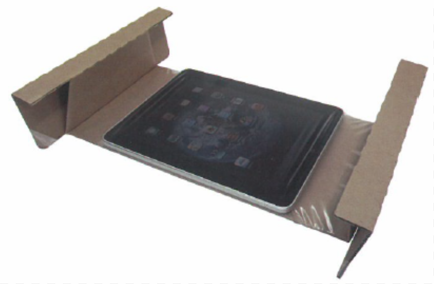 タブレットPC梱包材『オルピタタブレット』