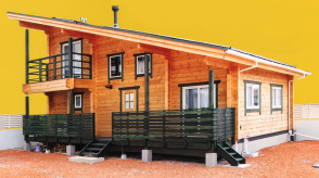 【インフラ不要。防災、観光地に。】オフグリッドログハウス