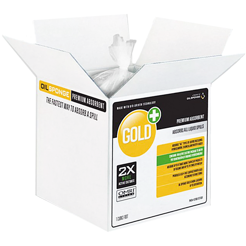 油吸着処理剤『オイルスポンジ GOLD＋』