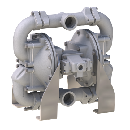 サンドパイパー　エア駆動ダイヤフラムポンプ フラップバルブモデル