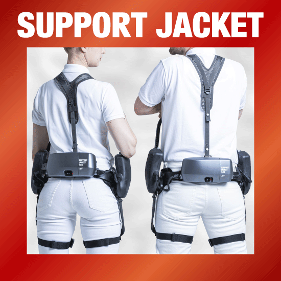 電動アシストスーツ高性能・超軽量SUPPORT JACKET Ep+ROBO 3 サポートジャケットEp+ROBO | サガシバ |