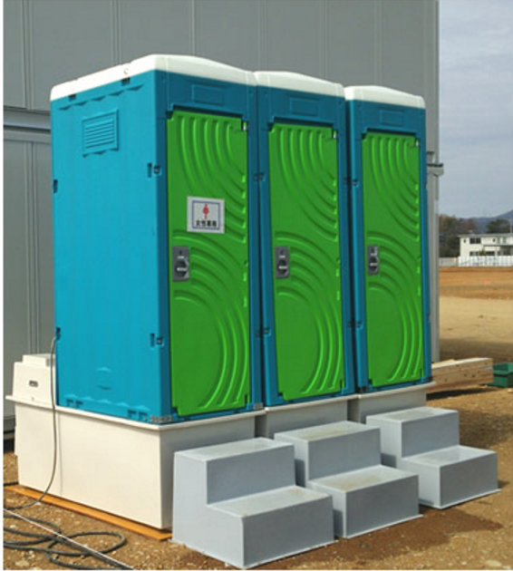 循環リサイクル方式仮設トイレ『ウォータス』