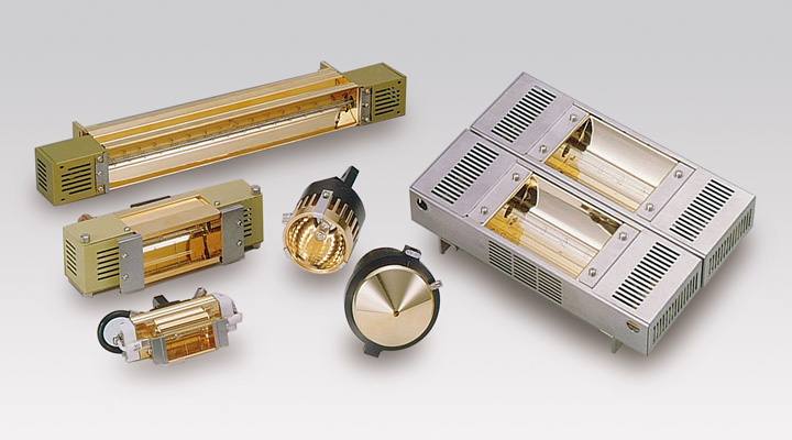 フィルムの熱処理に　近赤外線ヒーター（ヒートビームシリーズ）