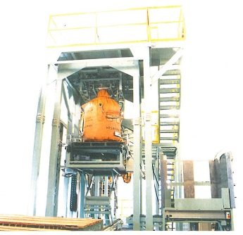 コンテナーバッグ全自動計量充填装置 「FS-1500E型」