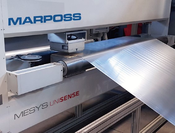 非接触・非放射線 MeSys 超音波式フィルム重量測定システム