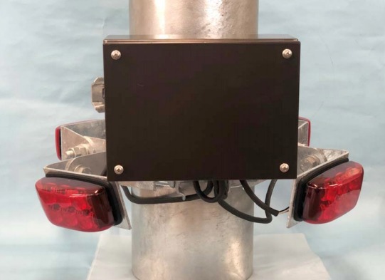 防災無線屋外子局用補助警告灯セット『BFL-4R』