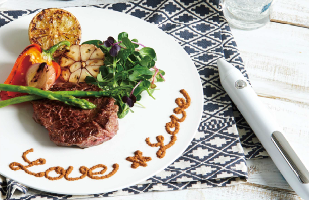 電子ラテアートペン