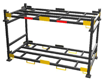 トラック用簡易段積みパレット『ラクパレ』