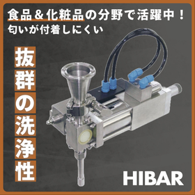 【飲料製造向け】高精度プランジャーポンプ