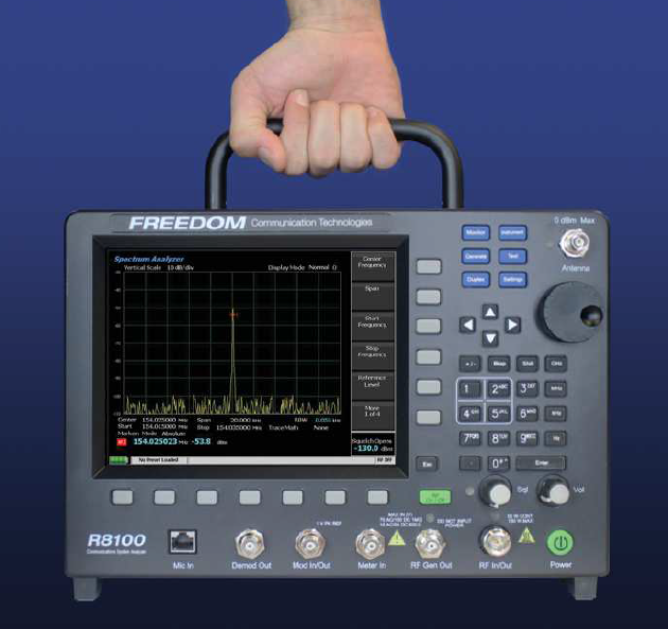 コミュニケーションシステムアナライザ『R8100/R8000』