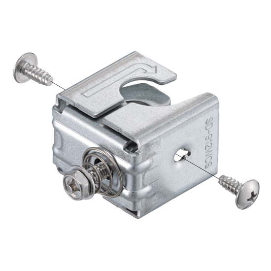 【ハヤテク】吊りボルト・丸鋼用□WC支持金具　SD-912WCS