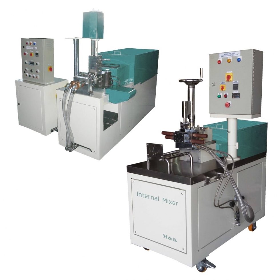 ラボ用少量混練機　インターナルミキサー