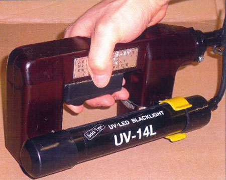 磁粉探傷器（ハンドマグナ）用　LEDブラックライト　UV-14L