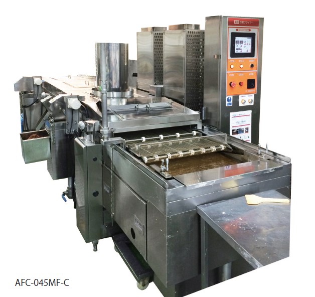 【コンビニ・ベンダー用】ガス式遠赤自動フライヤー