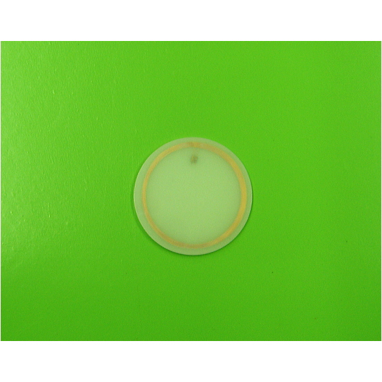 HF帯　リネン管理向け φ20PENラミネートICタグ