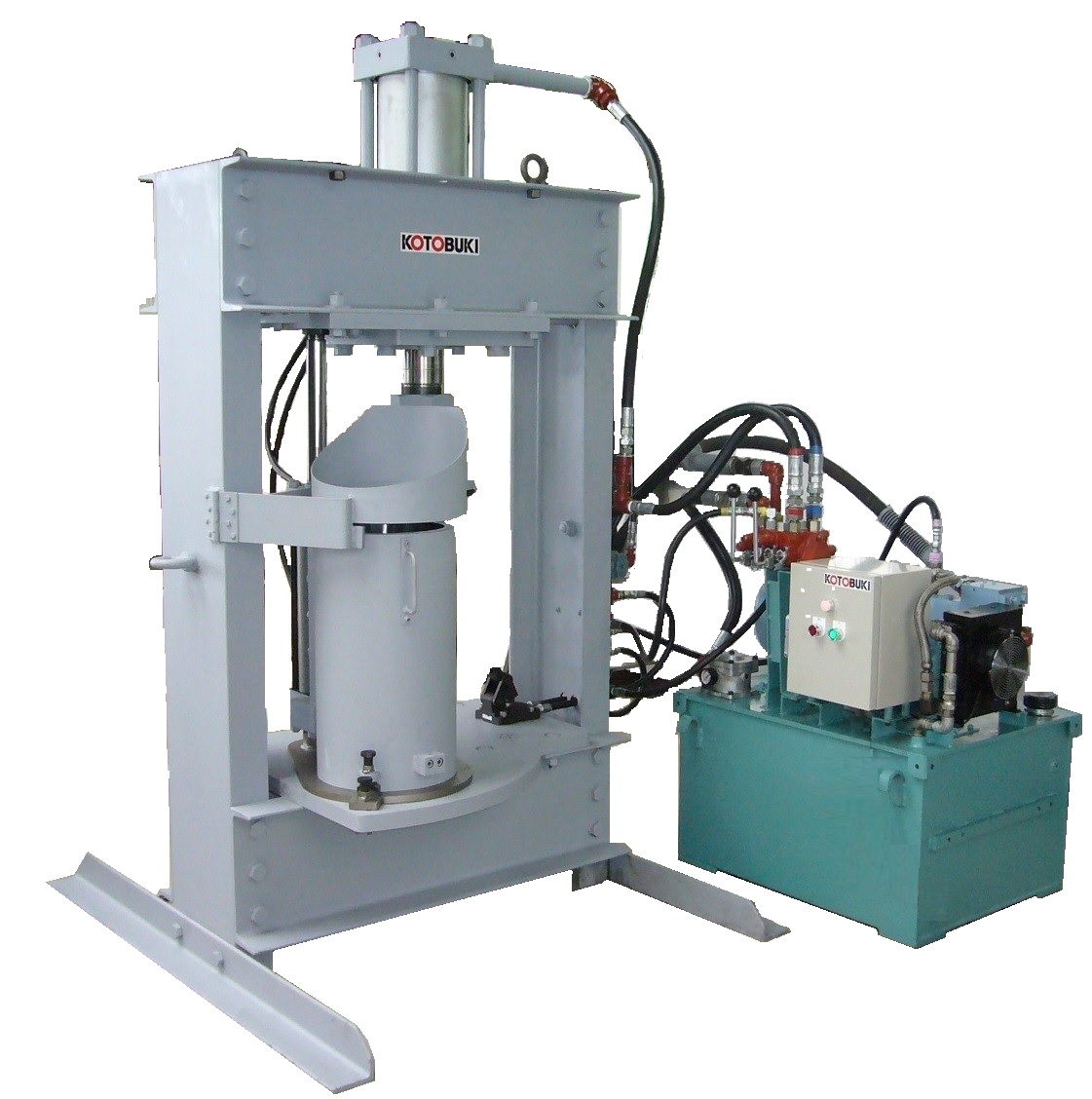 【施肥ブロックプレス機】油圧駆動式〈磯焼け対策〉