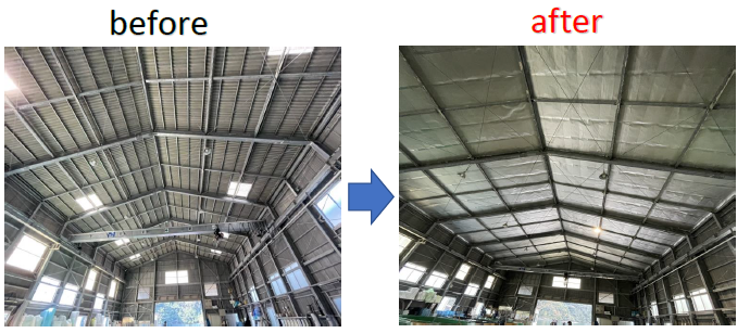 【遮熱工事事例】株式会社ダイケー様