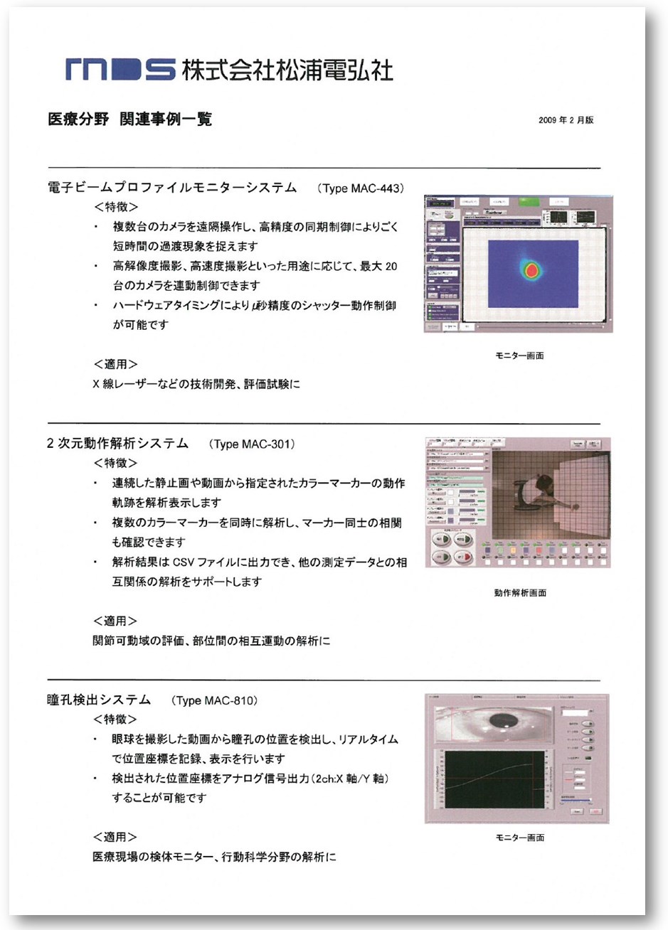 医療分野 関連事例一覧