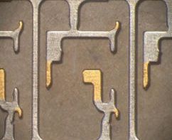 部分めっきでコスト削減『金めっき』