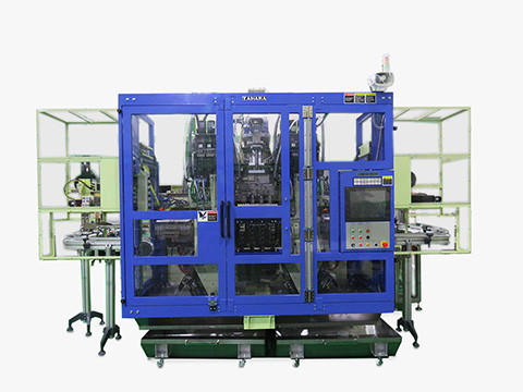 全電動式押出ブロー成形機：小型カートリッジ用