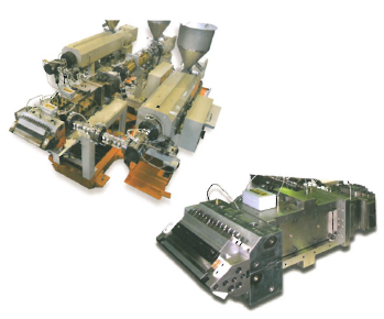 フィルムの柔軟性向上　「3種320層超多層フィルム成形装置」