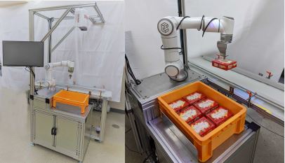 箱詰めロボット&全方位外観検査システム