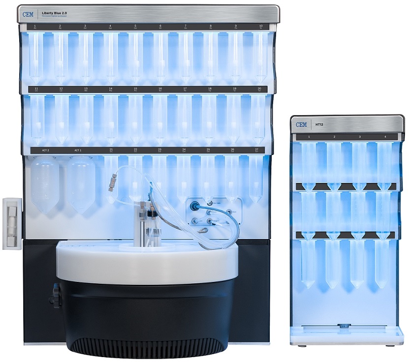 LIBERTY BLUE Englamd プレート Microwave Automatic Peptide Synthesizer Liberty Blue 2.0 CEM Japan