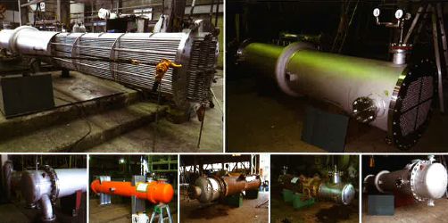 『プラント向け熱交換器』