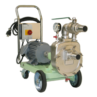 移動式ステンレス自吸式渦巻ポンプ『スーパーエクセル2』