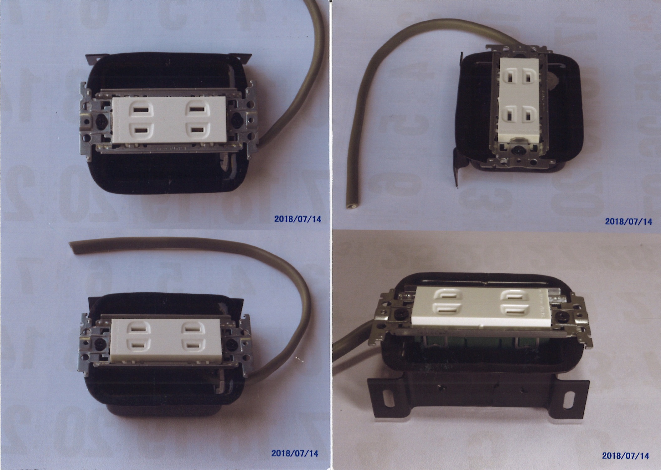 【特許申請中】防火性スイッチボックス