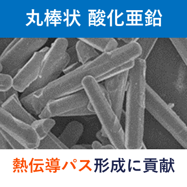 放熱・熱伝導フィラー 丸棒状粒子 熱伝導 酸化亜鉛 | フジミ
