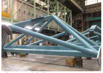 最先端医療機の大型部品製作