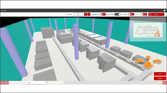 工場レイアウトシミュレーター