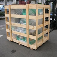 木枠梱包 「スカシ梱包」 丸一興業 | イプロスものづくり