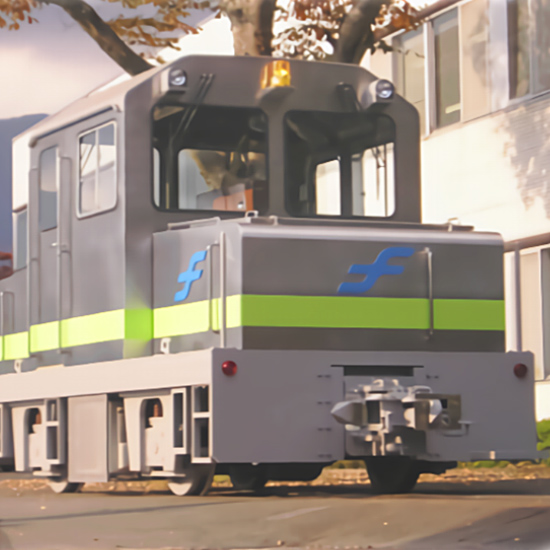 牽引機 オーダーメイドの超重量物牽引車（レール式）：新トモエ電機工業 高津