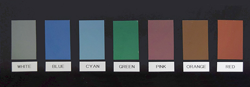 【光学膜】カラーハーフミラー