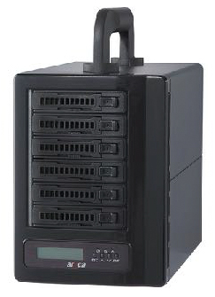 ディスクアレイ『PRO Edit/Thunder 3U-6M』